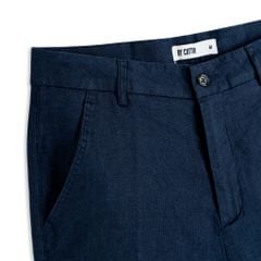 Quần Short Linen Bycotton - SS2 - Xanh Đen