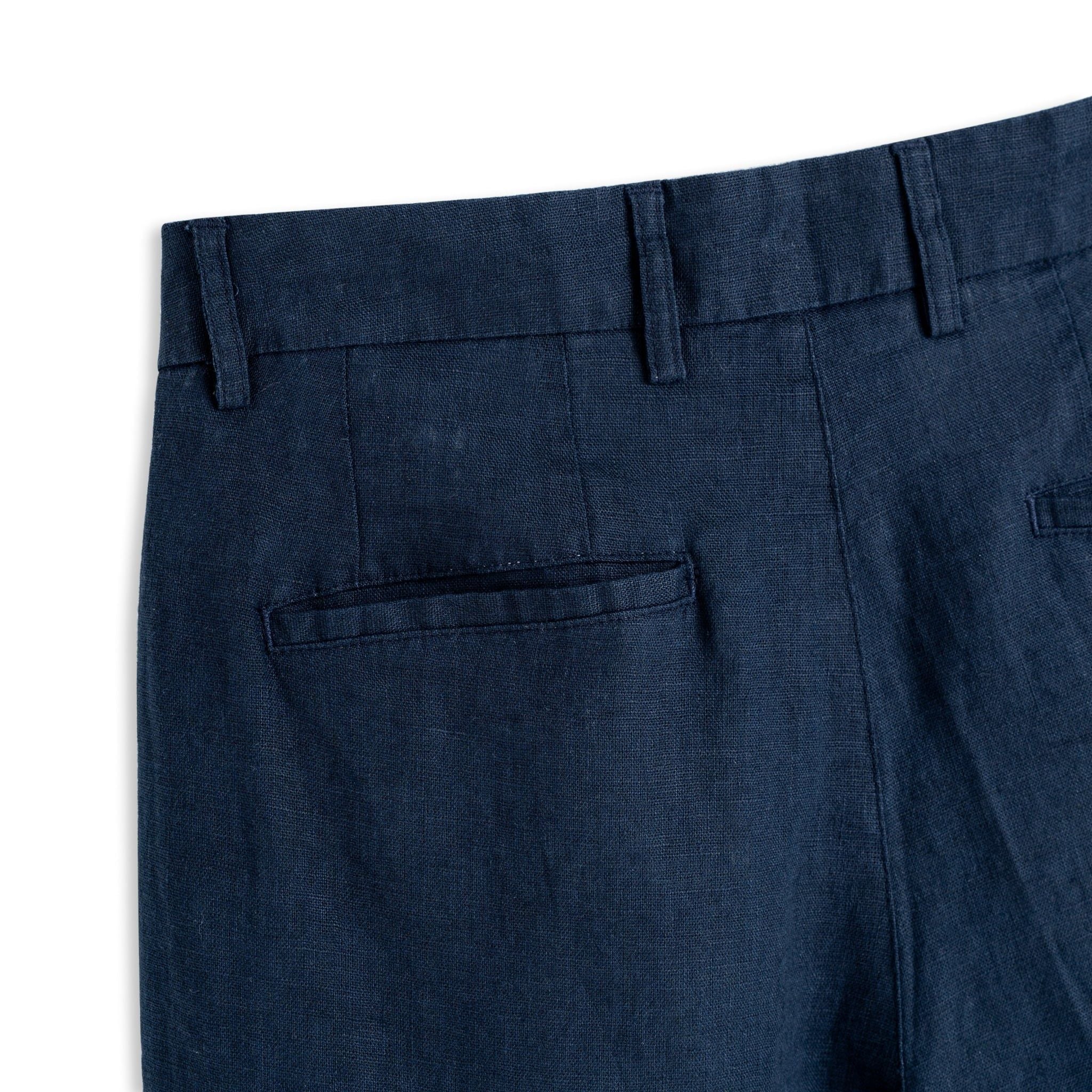 Quần Short Linen Bycotton - SS2 - Xanh Đen