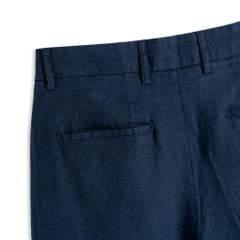 Quần Short Linen Bycotton - SS2 - Xanh Đen