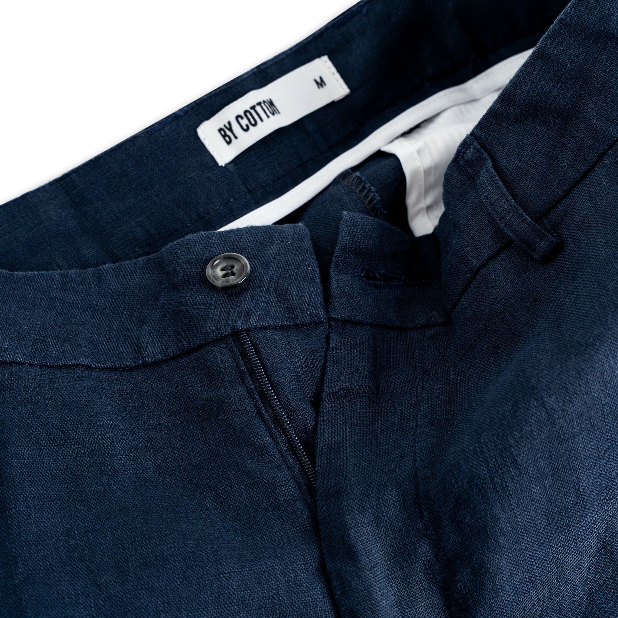 Quần Short Linen Bycotton - SS2 - Xanh Đen