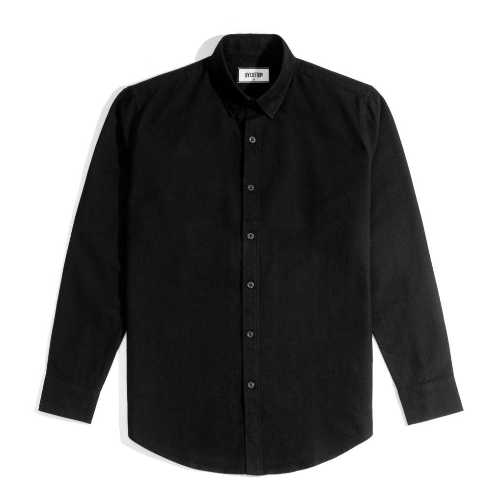 Áo Sơ Mi Nam By Cotton Oxford Đen