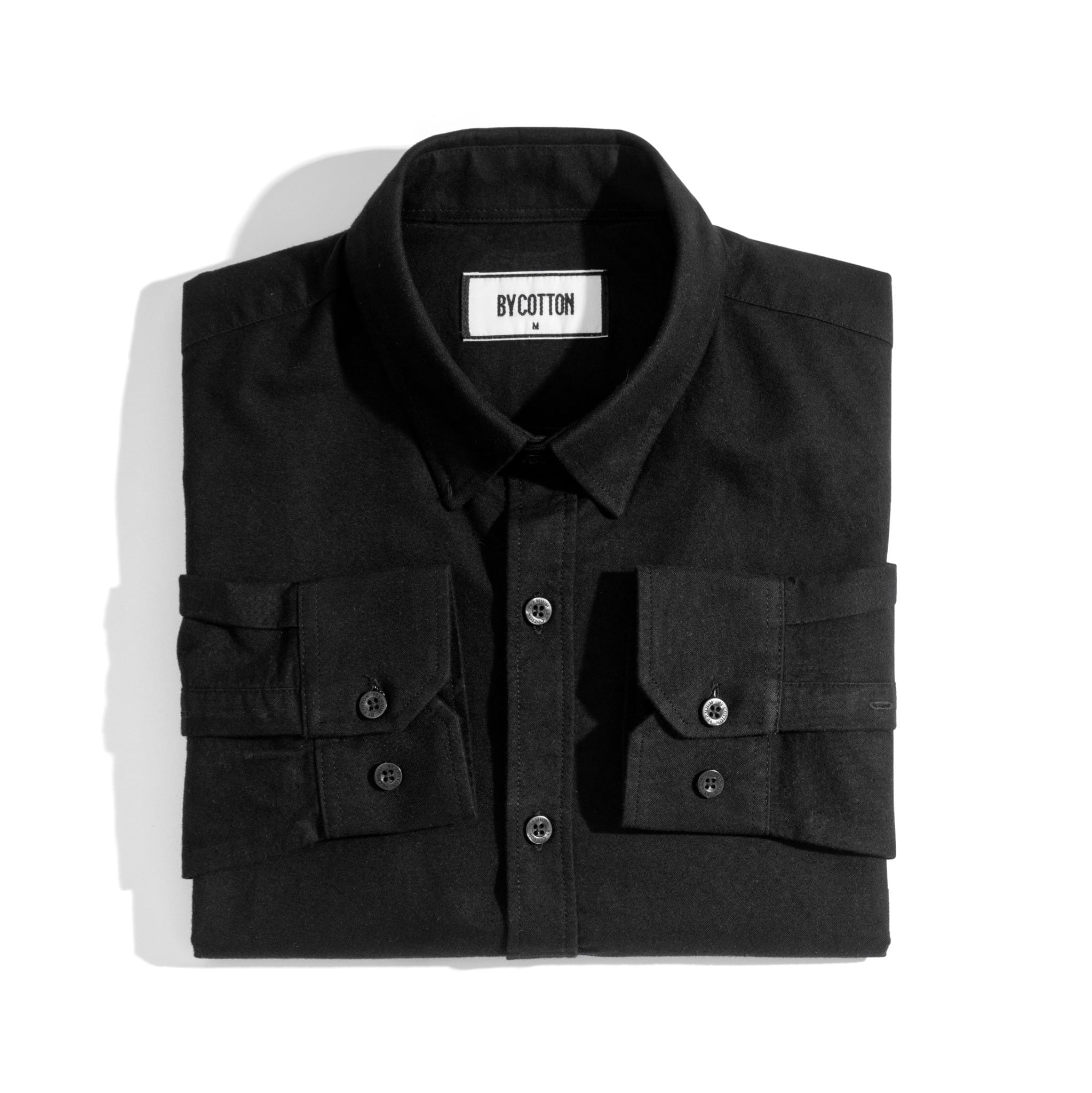 Áo Sơ Mi Nam By Cotton Oxford Đen