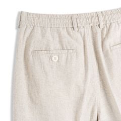 Quần Dài Linen Dây Rút Form Straight Fit