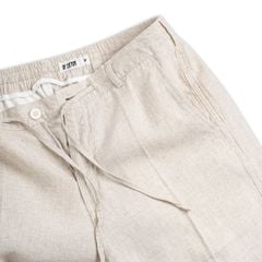 Quần Dài Linen Dây Rút Form Straight Fit