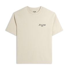Áo Thun Cotton In Góc Ngực San Diego Form Boxy