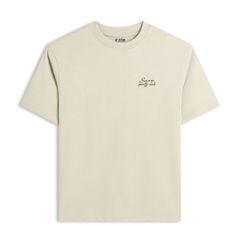 Áo Thun Cotton In Góc Ngực San Diego Form Boxy