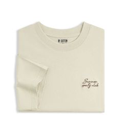 Áo Thun Cotton In Góc Ngực San Diego Form Boxy- Be Đậm
