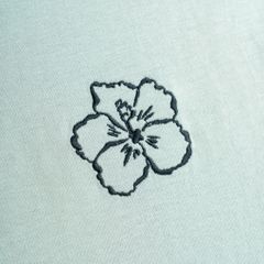 Áo Thun Cotton In Góc Ngực San Diego Form Boxy- Xanh Nhạt