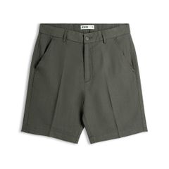 Quần Short Tencel Linen - Rêu Xám