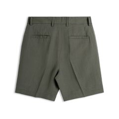 Quần Short Tencel Linen - Rêu Xám
