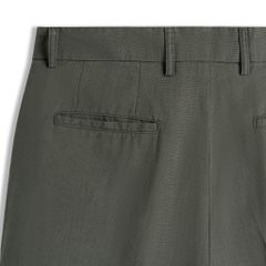 Quần Short Tencel Linen - Rêu Xám