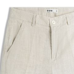 Quần Short Tencel Linen - Xám Nhạt