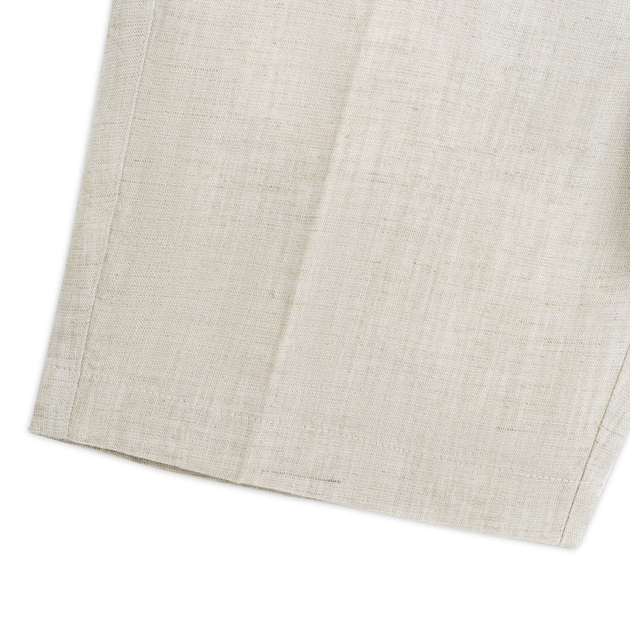Quần Short Tencel Linen - Xám Nhạt