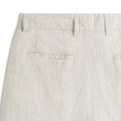 Quần Short Tencel Linen - Xám Nhạt