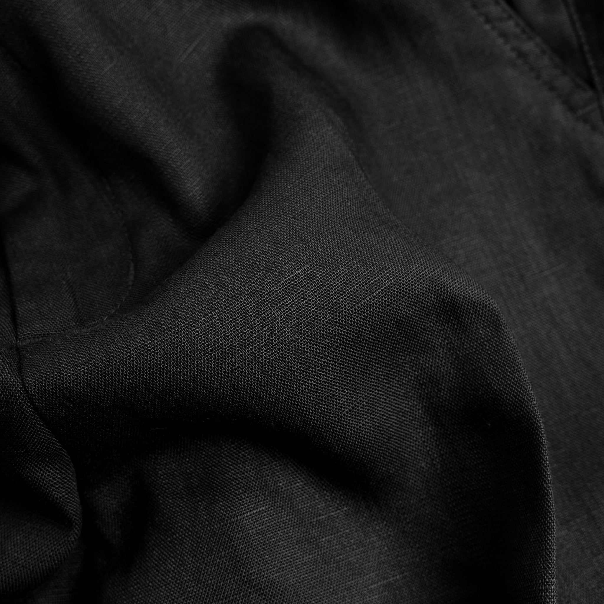 Quần Short Tencel Linen - Đen