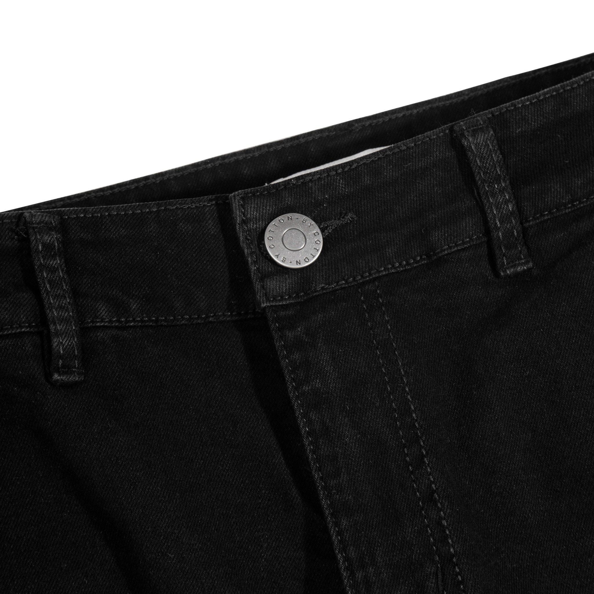 Quần Jeans Dài By Cotton Trousers Đen