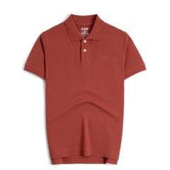 Áo Thun Polo By Cotton Basic Pique 2.0 - Cam Gạch