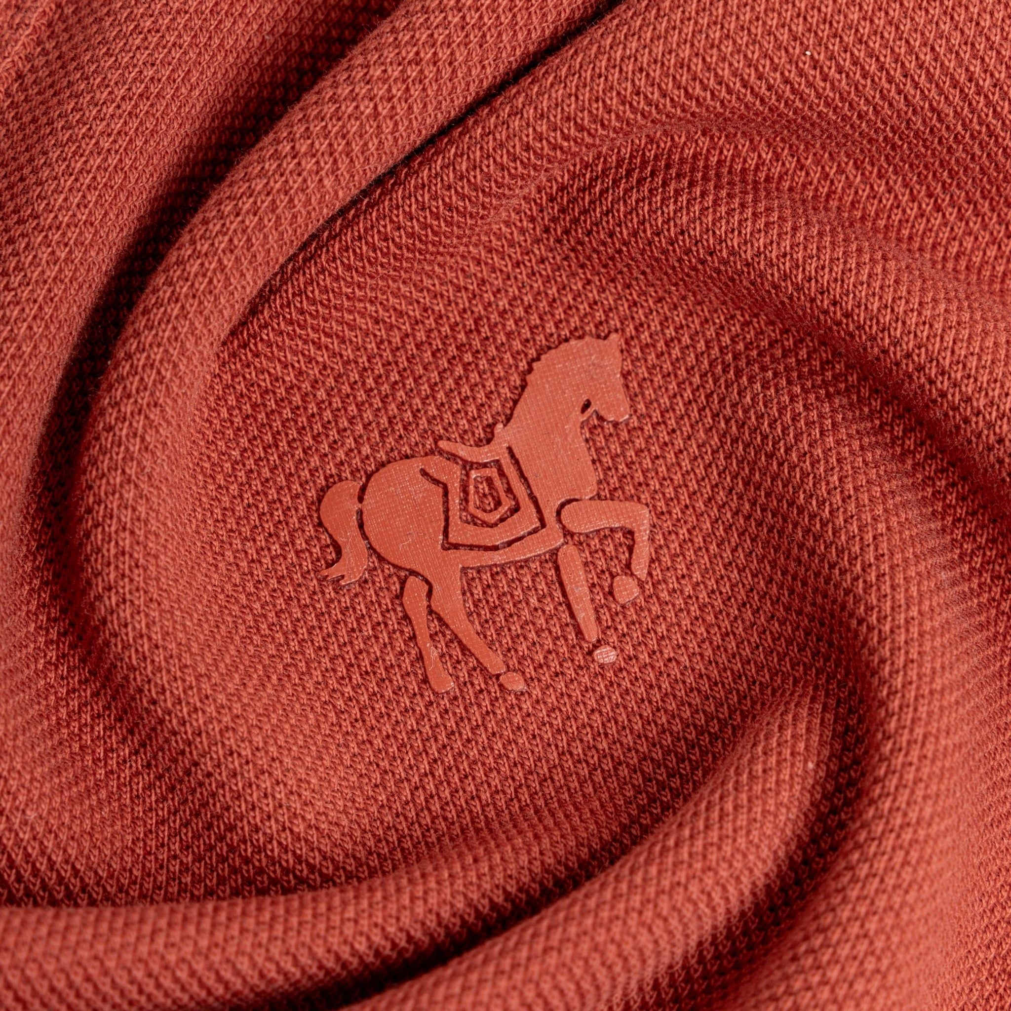 Áo Thun Polo By Cotton Basic Pique 2.0 - Cam Gạch