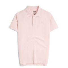 Áo Thun Polo By Cotton Basic Pique 2.0 - Hồng Nhạt