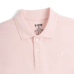 Áo Thun Polo By Cotton Basic Pique 2.0 - Hồng Nhạt
