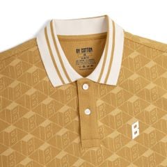 Áo Thun Polo By Cotton Pique 2.0 Monogram - Vàng Đậm