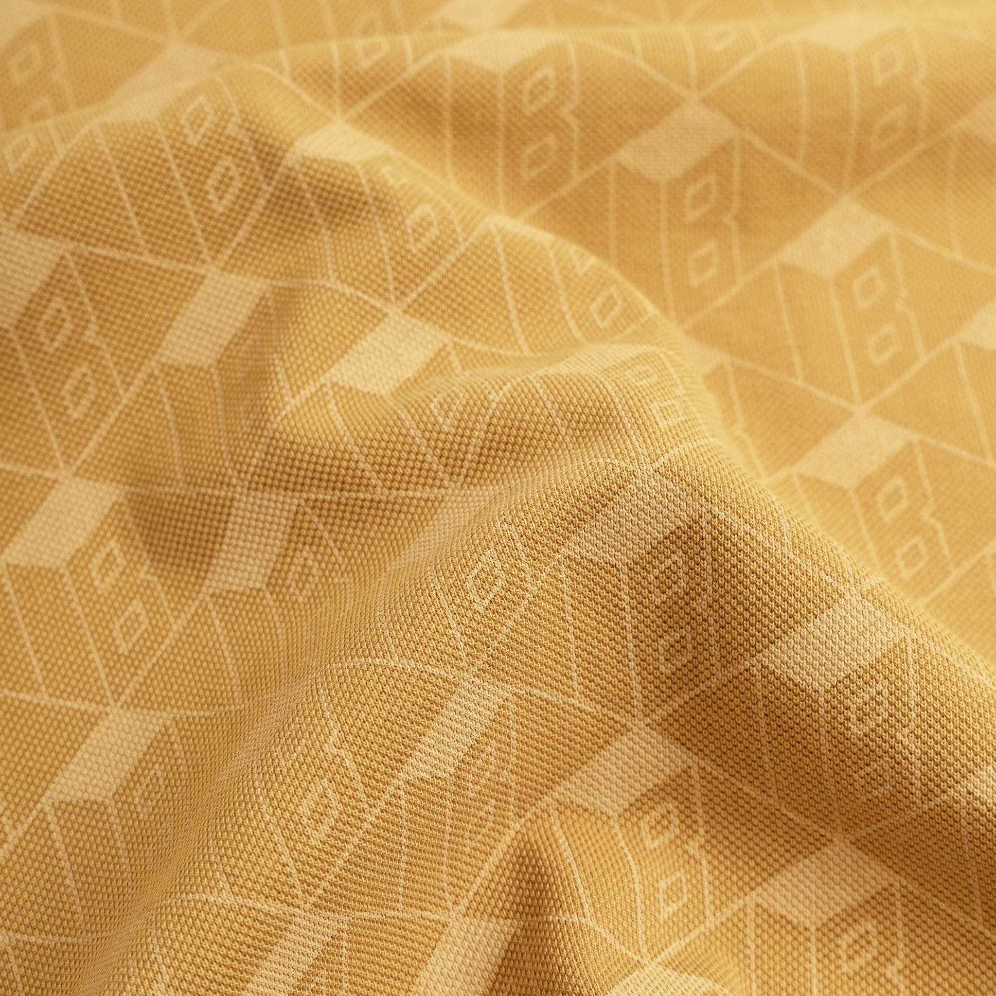 Áo Thun Polo By Cotton Pique 2.0 Monogram - Vàng Đậm