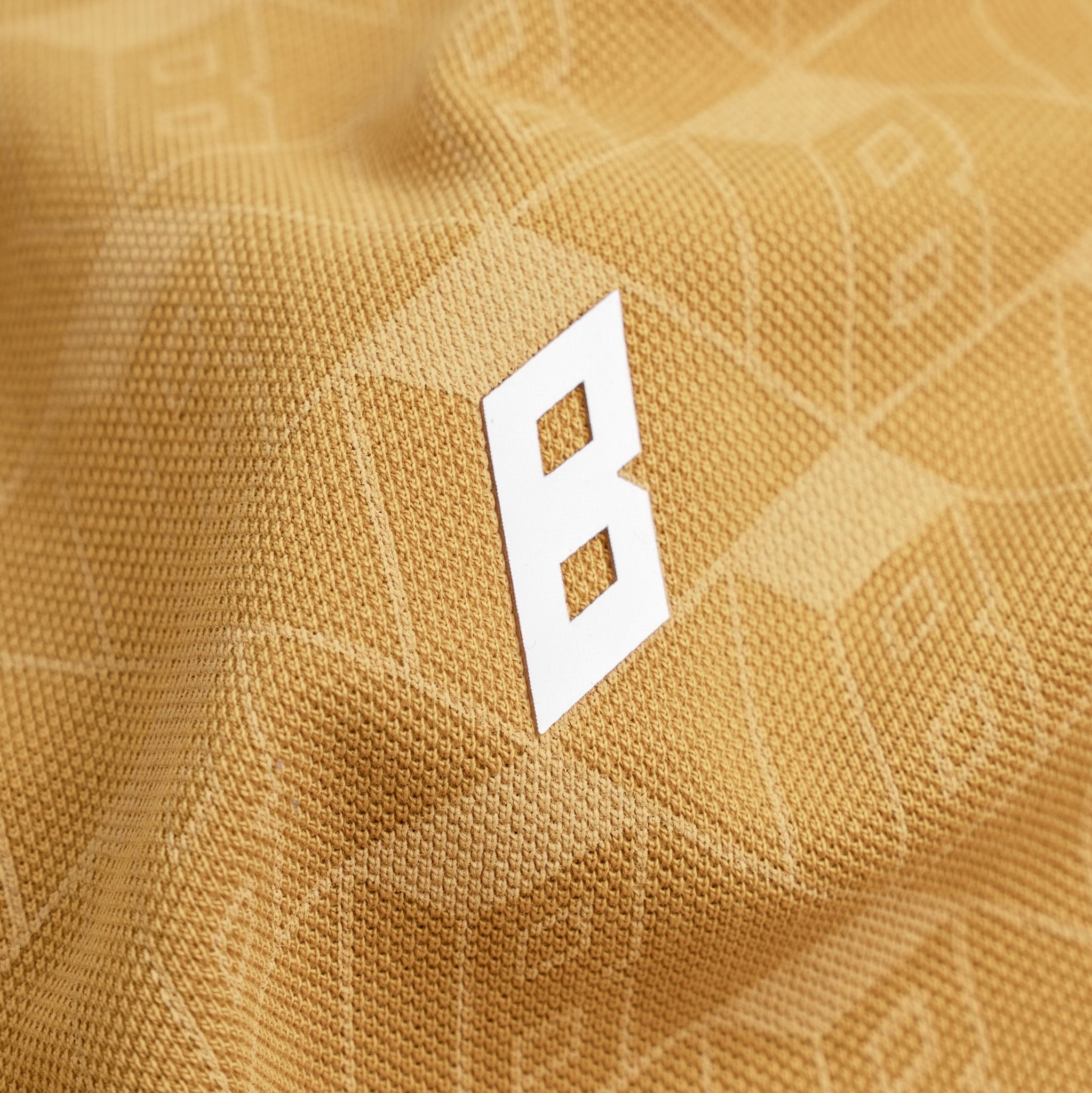 Áo Thun Polo By Cotton Pique 2.0 Monogram - Vàng Đậm