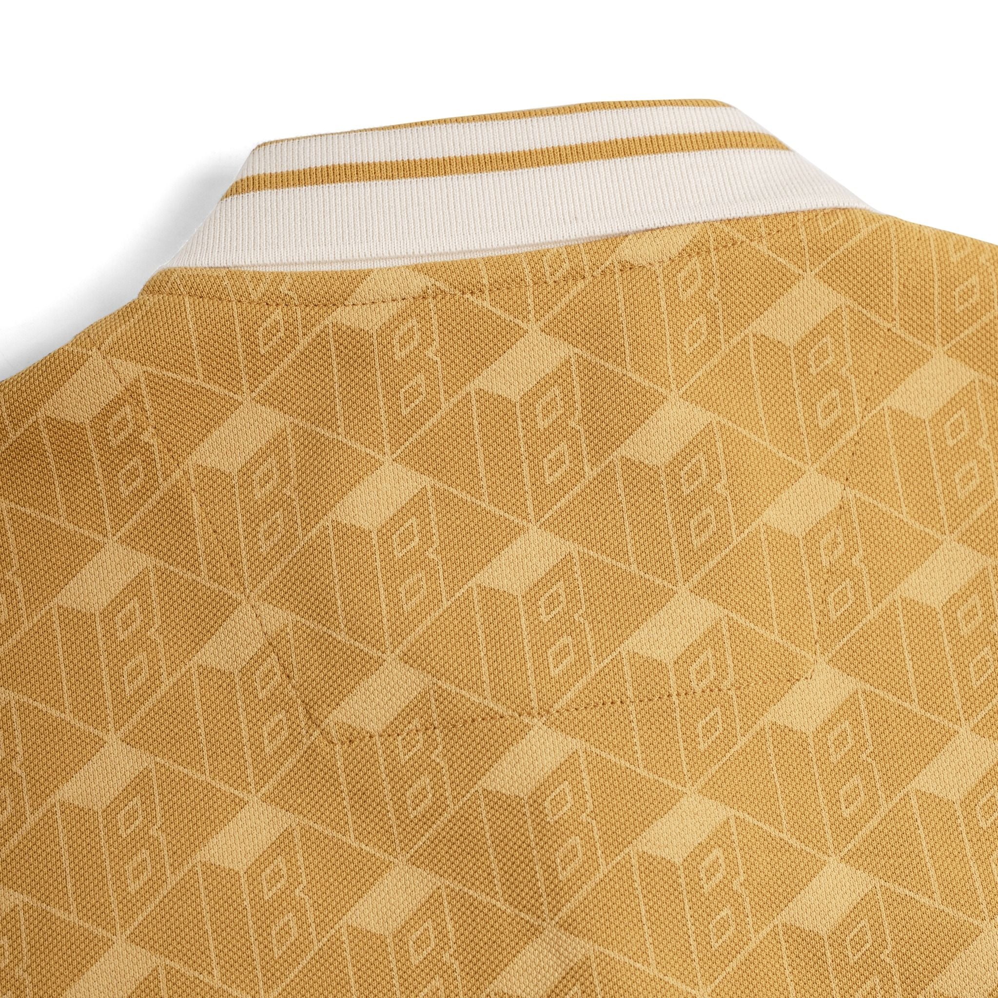 Áo Thun Polo By Cotton Pique 2.0 Monogram - Vàng Đậm