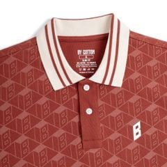 Áo Thun Polo By Cotton Pique 2.0 Monogram - Cam Gạch