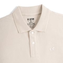 Áo Thun Polo By Cotton Basic Pique 2.0 - Be Nhạt