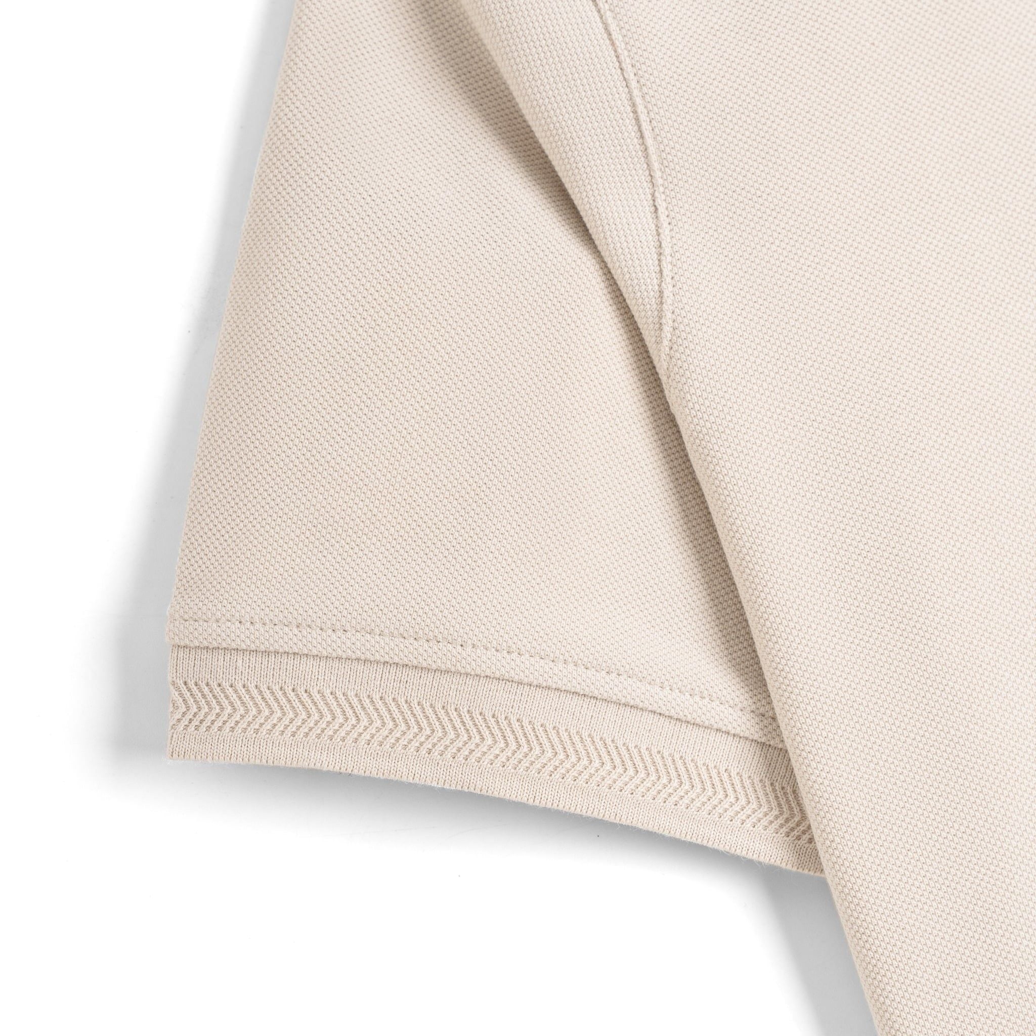 Áo Thun Polo By Cotton Basic Pique 2.0 - Be Nhạt