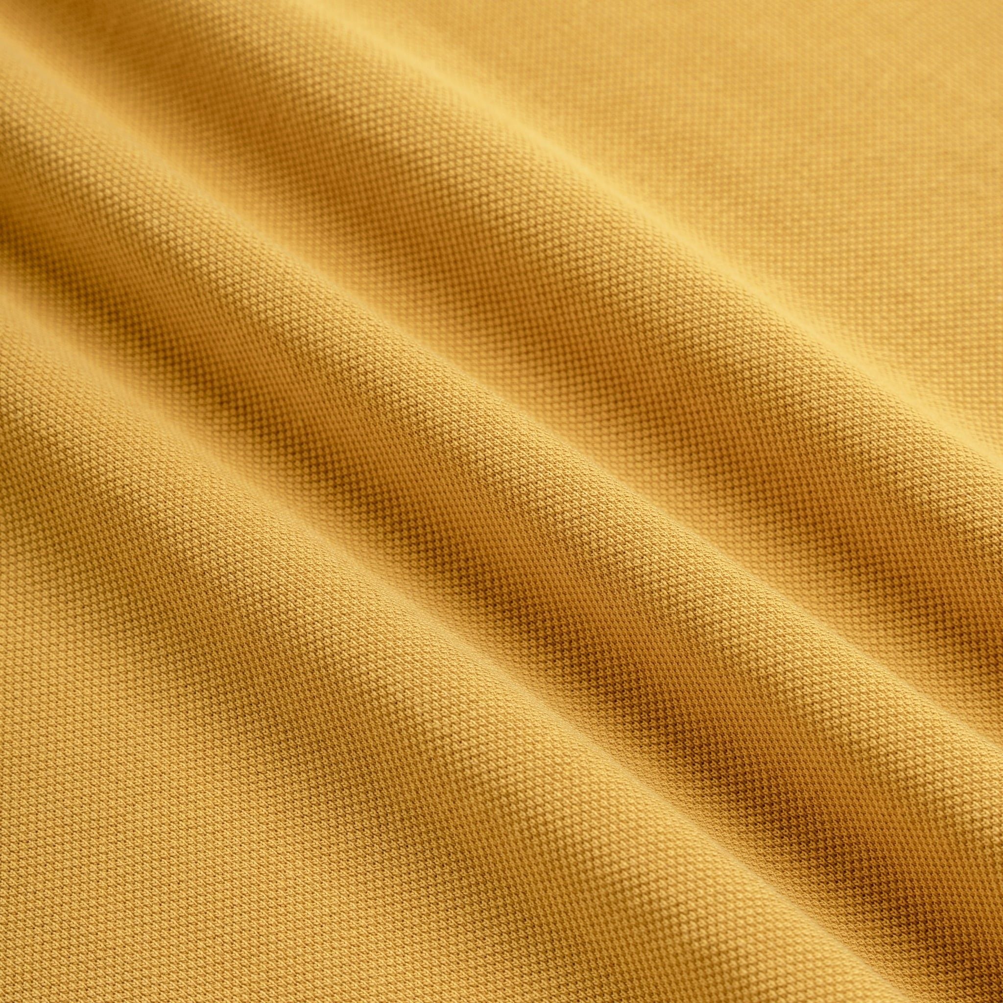 Áo Thun Polo By Cotton Basic Pique 2.0 - Vàng Đậm