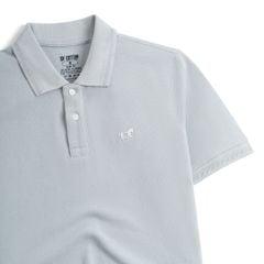 Áo Thun Polo By Cotton Basic Pique 2.0 - Xanh Nhạt