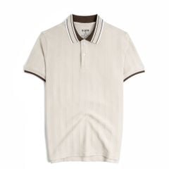 Áo Polo HerringBone Cổ Tương Phản