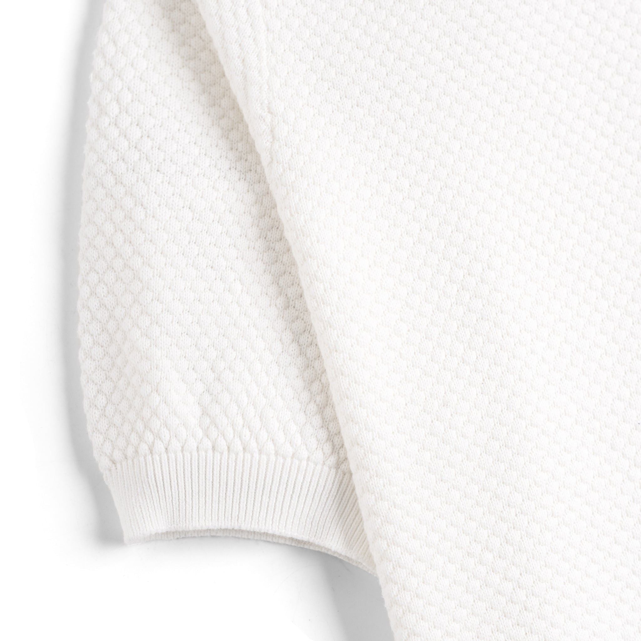 Áo Polo Dệt Kim By Cotton Textured Thêu Logo Phối Vai