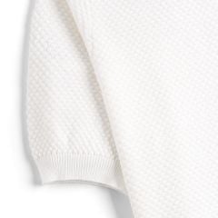 Áo Polo Dệt Kim By Cotton Textured Thêu Logo Phối Vai