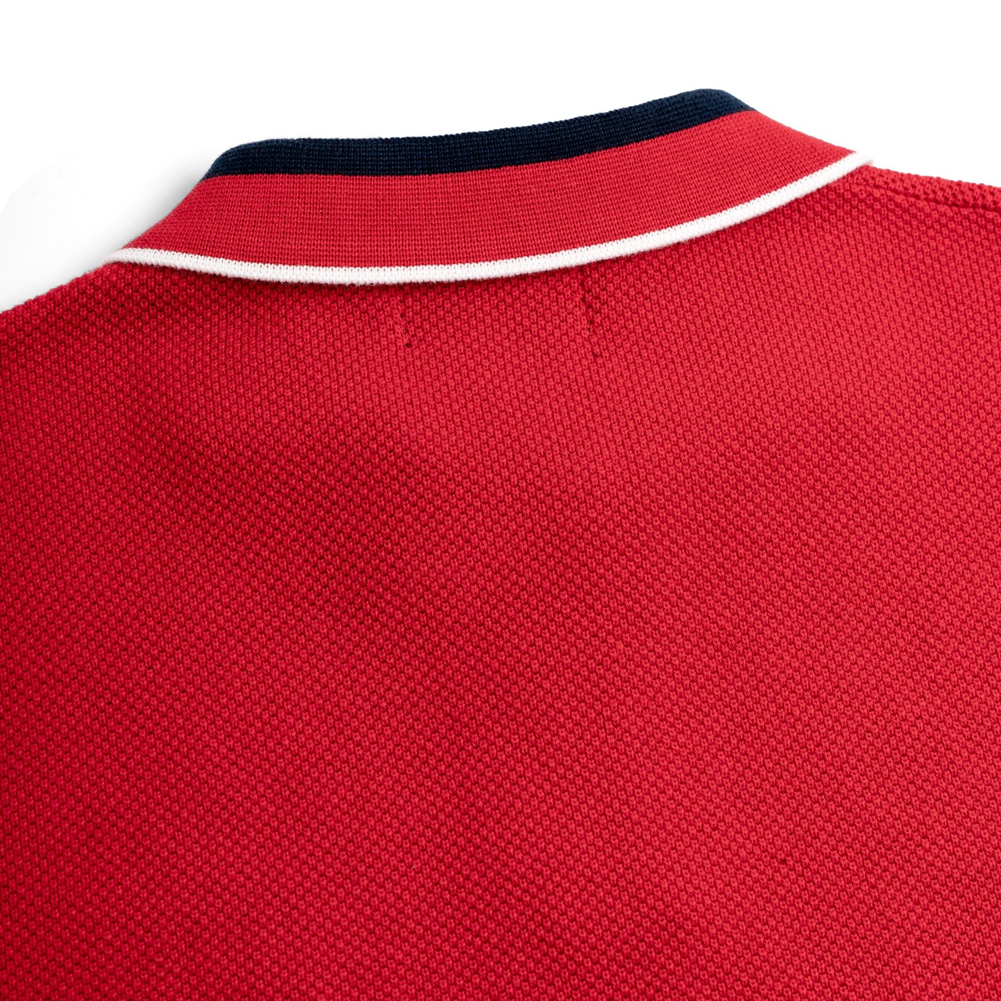 Áo Polo Dệt Kim By Cotton Melange Thêu Ngựa