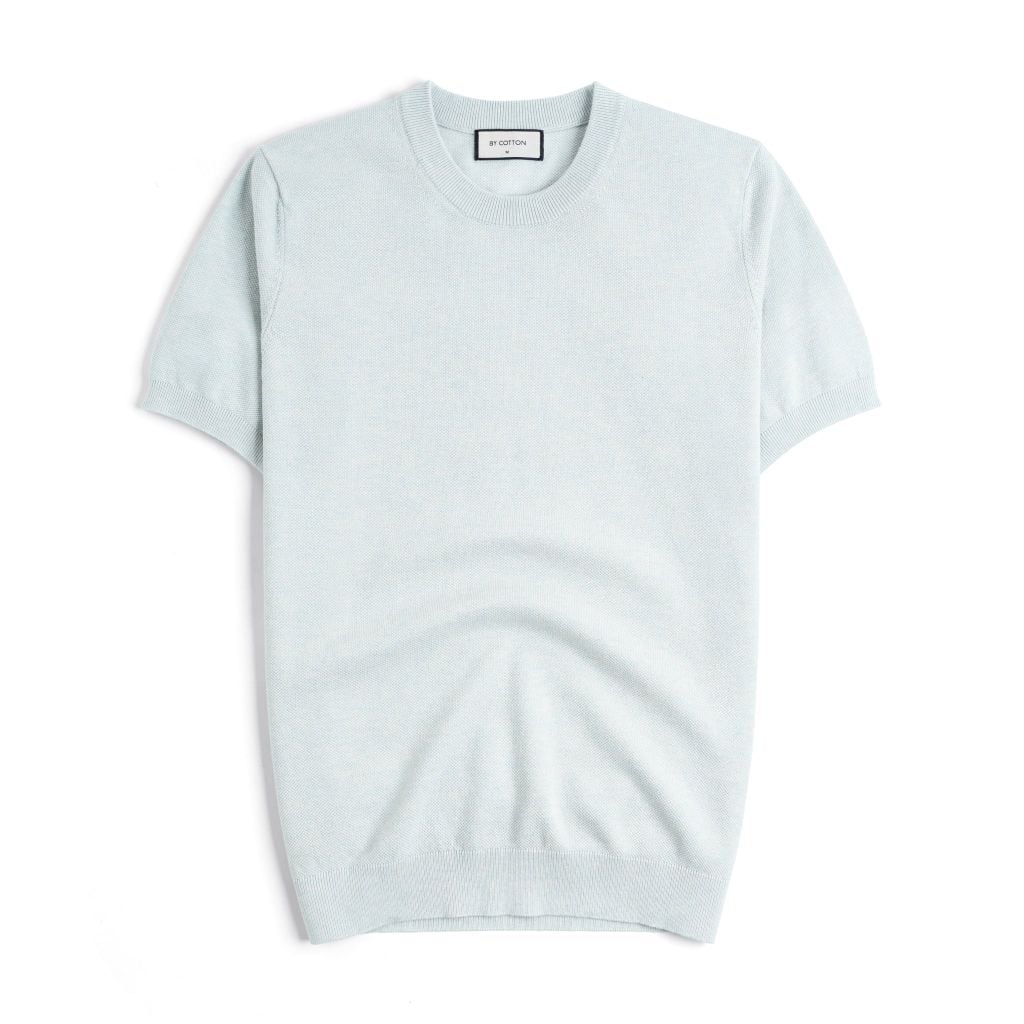 Áo Thun Dệt Kim Micro Knit