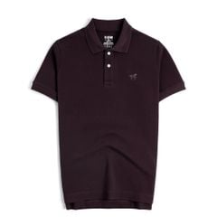 Áo Thun Polo By Cotton Basic Pique 2.0 - Tím Đậm