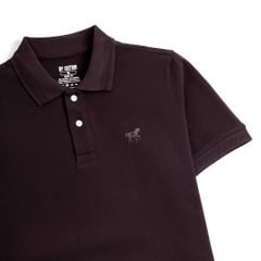 Áo Thun Polo By Cotton Basic Pique 2.0 - Tím Đậm