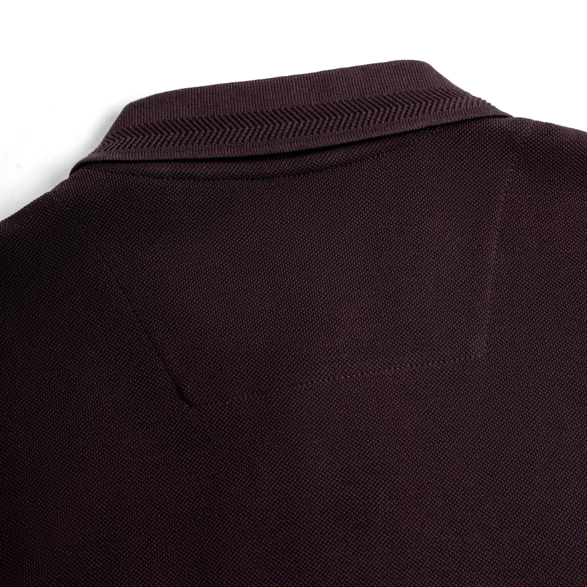 Áo Thun Polo By Cotton Basic Pique 2.0 - Tím Đậm