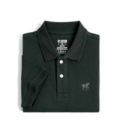 Áo Thun Polo By Cotton Basic Pique 2.0 - Xanh Rêu