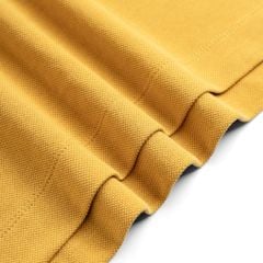 Áo Thun Polo By Cotton Pique 2.0 In Logo Phối Bo - Vàng Đậm