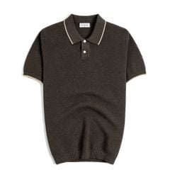 Áo Polo Nam Dệt Kim By Cotton Melange SS2