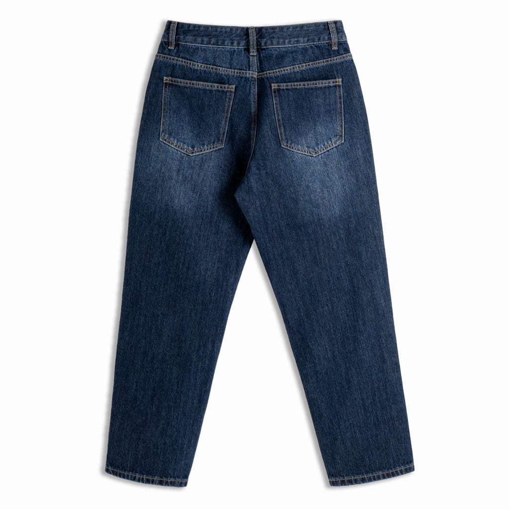 Quần Jeans Dài By Cotton - Carrot Fit SS1 Indigo