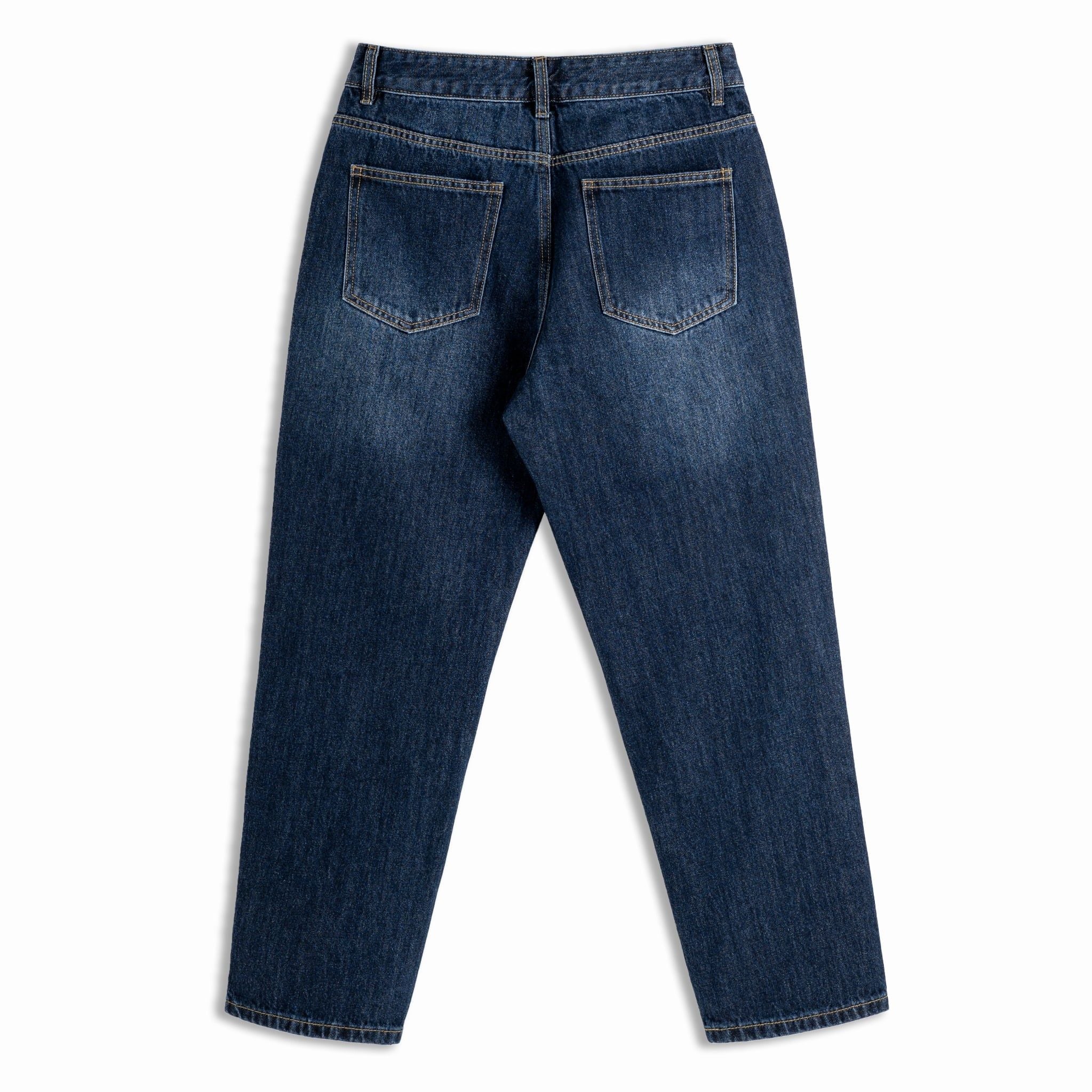Quần Jeans Dài By Cotton - Carrot Fit SS1 Indigo
