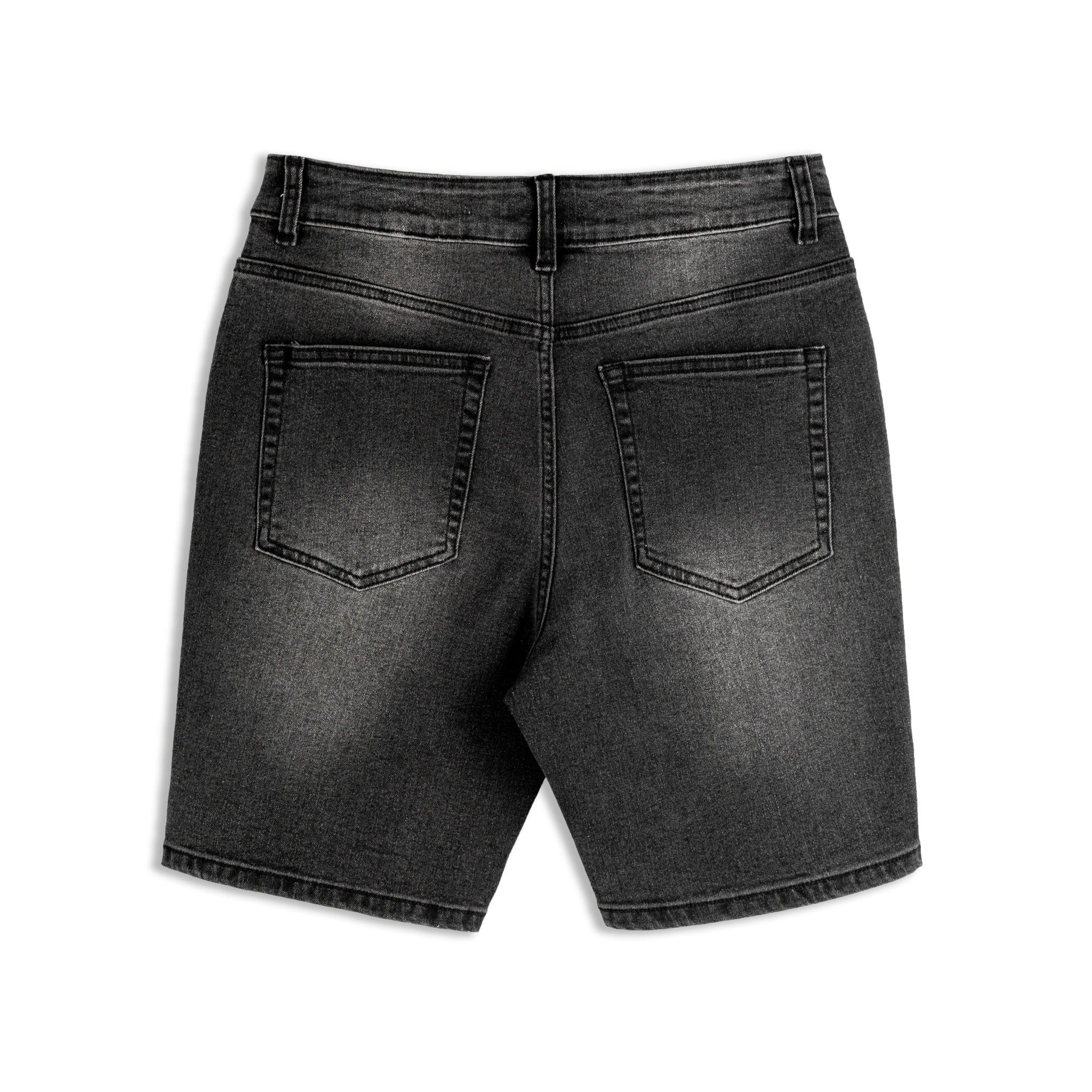 Quần Short Jeans By Cotton Xám Đậm