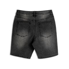 Quần Short Jeans By Cotton Xám Đậm