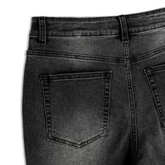 Quần Short Jeans By Cotton Xám Đậm