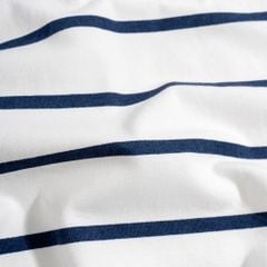 Áo Thun Polo By Cotton Pique 2.0 Trắng In Sọc X.Đen